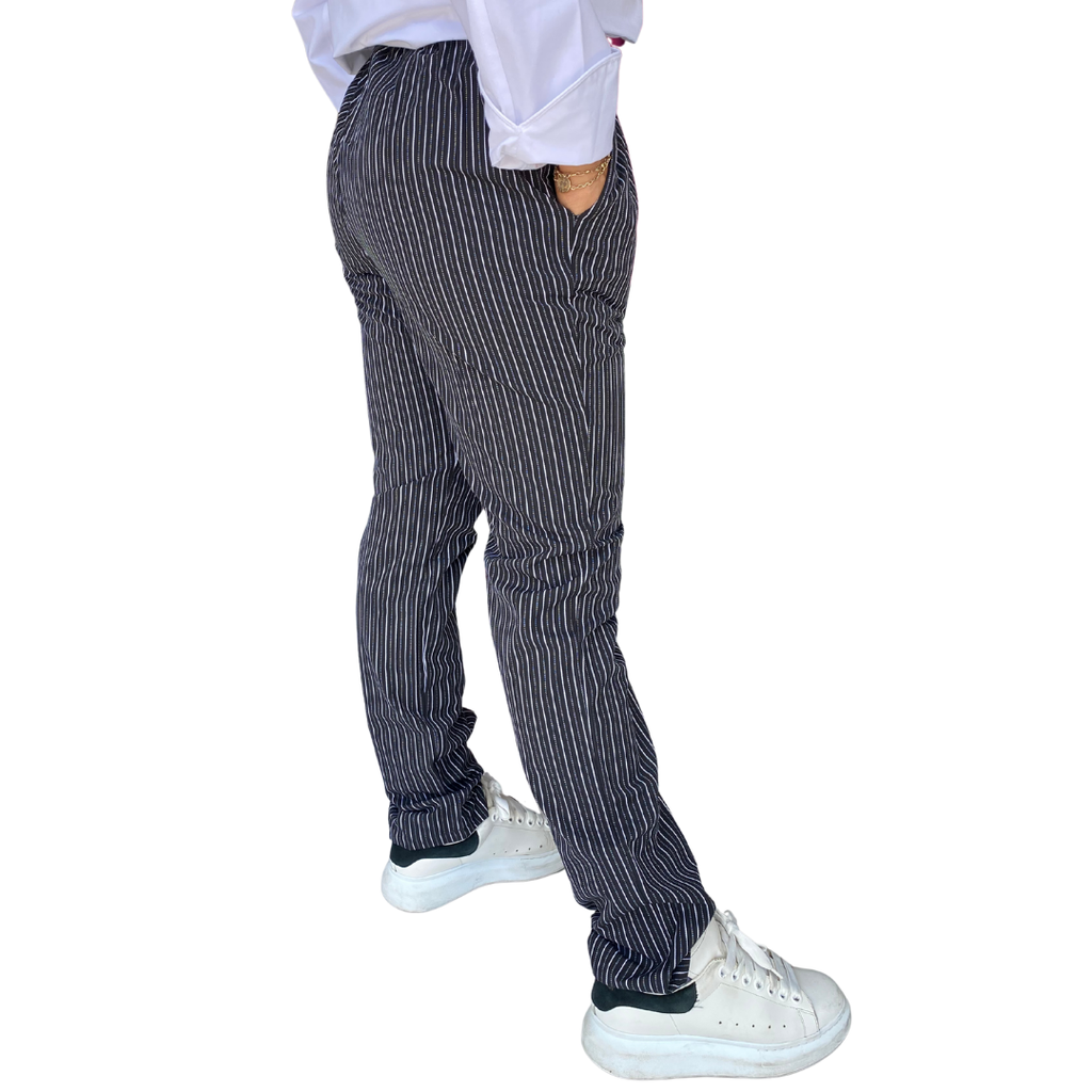 zittro Pantalón Chef De Rayas Mujer. R91201-010