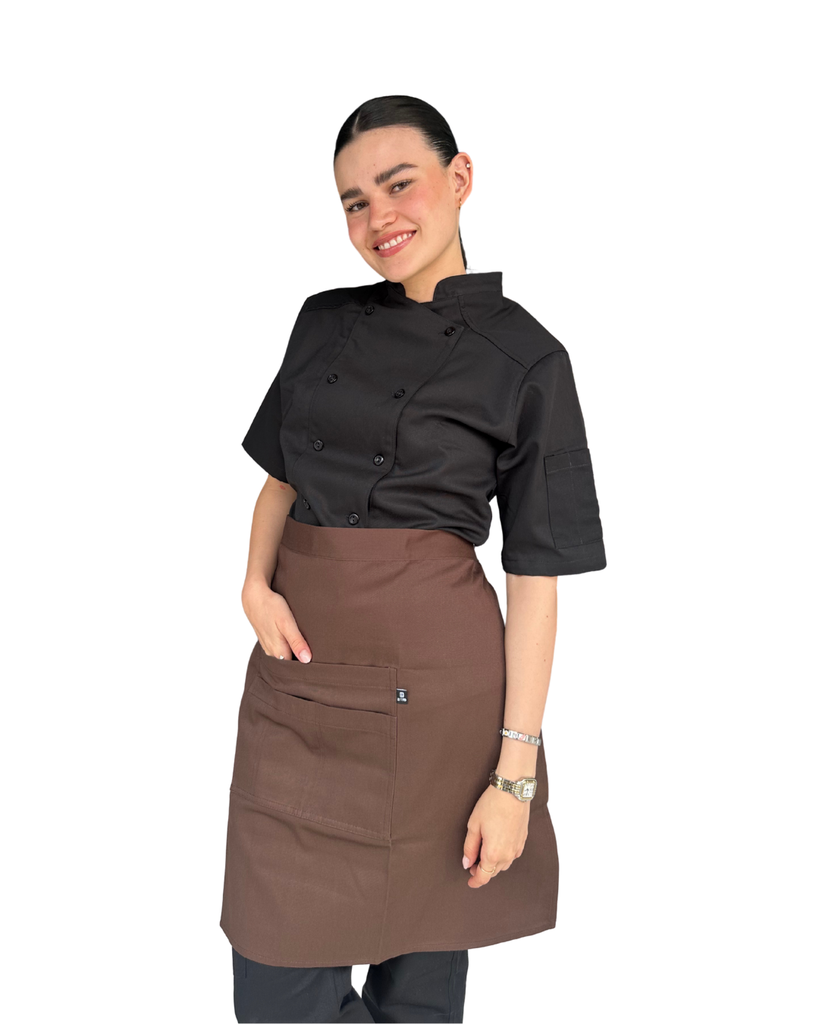 zittro Medio mandil delantal chef Café Chocolate. R92351-200