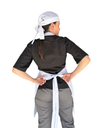 zittro Mandil delantal chef franja Blanco. R92302-100 UNI