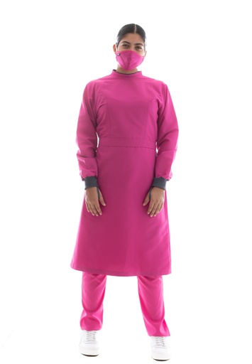 [M82201 550 ECH] zittro Bata Quirúrgica Mujer Bugambilia M82201-550 (ECH)